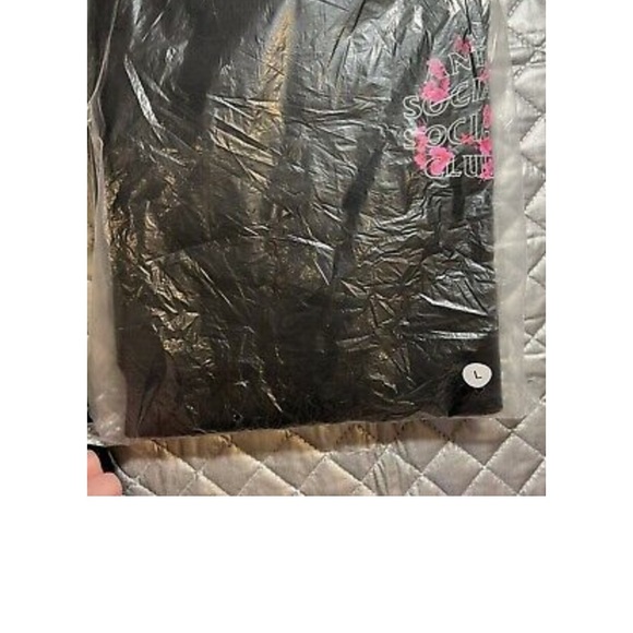 Anti Social Social Club Sugar Hill Kkoch Members Exclusive Black Tee - Picture 4 of 6